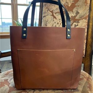 Large Honey Tote Portland Leather Goods